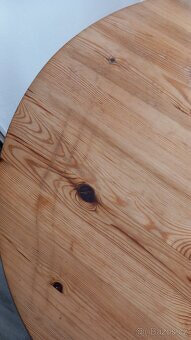 STUL MASIV BOROVICE PRUMĚR 90CM - 2