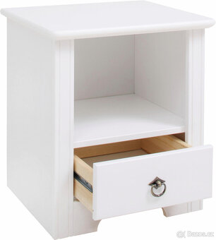 Noční stolek Hugo nový, masiv - 2