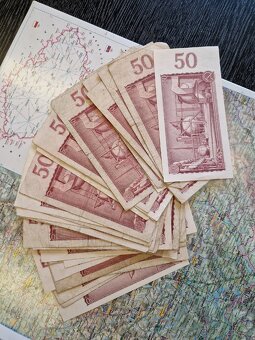 Bankovky Československo 50 Kčs - 2