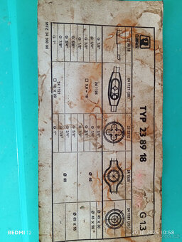 Sada závitníků NAREX TYP 23 89 18 - 2