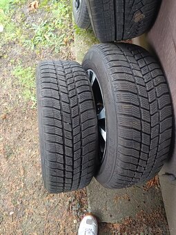 Prodám zimní pneu + elektronové disky - 2