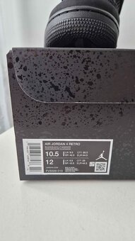Air Jordan 4 Retro "Black Cat" 44.5 - 2