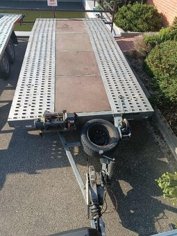 Vlek autoprepravnik s překližkou, plato - 2