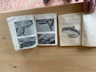 Čz 501,skutr,prase,volha 21 návod k obsluze - 2