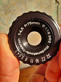 Zvětšovací objektiv Rodenstock YSARON 4.5/75 - 2