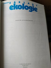 Učebnice základy Ekologie - 2