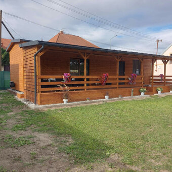 Modulový dům/rekreační chata 13x4,2x3m ve stavu Hruba stavba - 2