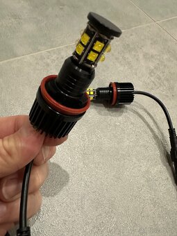 Nejsilnější bílé LED Angel Eyes marker pro BMW, 160W - 2