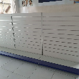 prodejní regál nízký oboustranný - 2