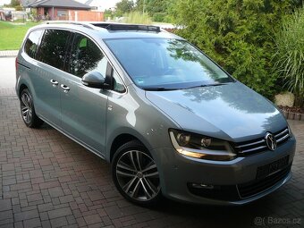 VW SHARAN 2.0 TDI 103KW PANORAMA CUP NAVI EL.DVEŘE PARKPILOT - 2