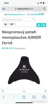 DETSKA MONOPLOUTEV MONOFIN JUNIOR - 2