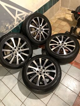 Alu kola Škoda R17 5X112 LETNÍ PNEU 225/50 R17 ANNAPURNA - 2