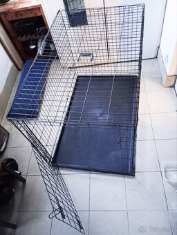 Skládácí klec XXL - 122 x 84 x 76 cm - 2