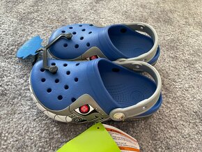Crocslights Shark modré C11 C12 C13 - 2