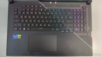 Špičkový herní notebook ASUS ROG Strix SCAR 17, i9, RTX3060 - 2
