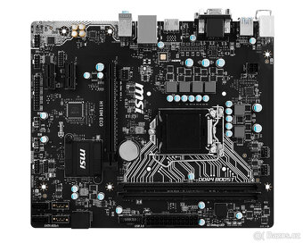 Deska MSI H110M ECO až 32 GB DDR4 Plně funkční + procesor - 2