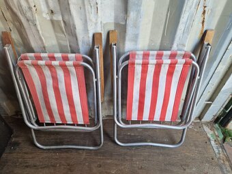 Retro zidle Camping 2x - 2