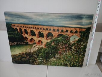 mapa BOHEMIA SYMBOLICKÁ RŮŽE Faksimile+Pont du Gard - 2