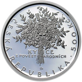 Pamětní stříbrná mince ČNB 2011 Karel Jaromír Erben PROOF - 2