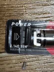 Aramax Power 0,14 ohm ( SUS 316 Dual coil ) - 2