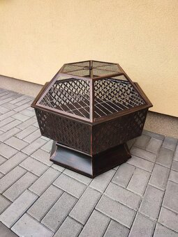 Nové rustikální ohniště - průměr 65 cm - 2
