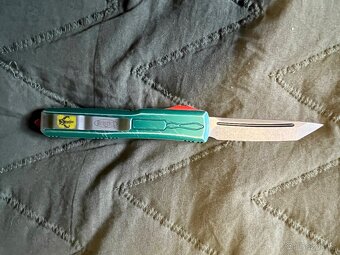 Vystřelovací Nůž Microtech Ultratech Bounty Hunter Apocalypt - 2