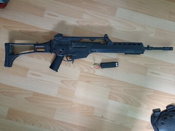 Airsoft puška G-36+vybavení - 2
