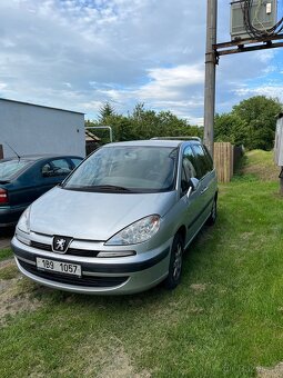 Peugeot 807 jako pracovní vozidlo - 2