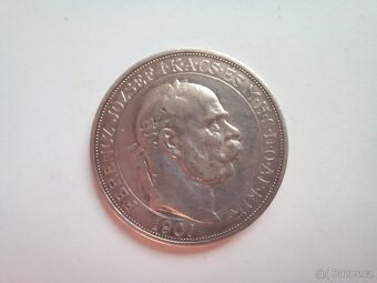 5 korona 1907 KB korunovační - 2