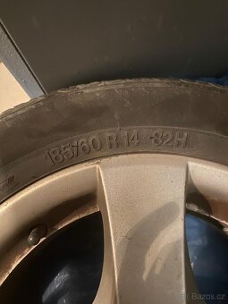 ALU kola 14", 5×100 mm, CB 57,1 mm - 2