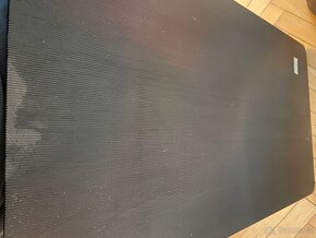 Opaxitová černá skleněná deska na konferenční stůl - 2