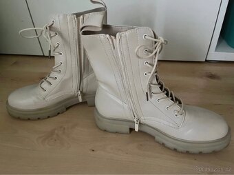 Boty 41 CCC šněrovací na zip kotníkové - 2