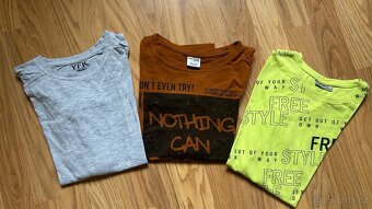 Trička s dlouhým rukávem 146-152cm - 2