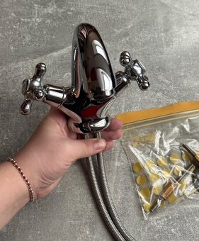 Retro umyvadlová baterie - 2