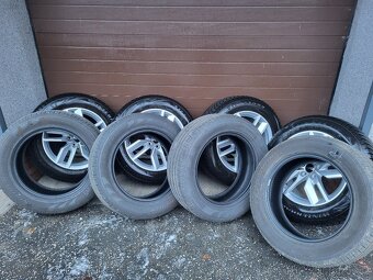 Originální alu kola Audi Q5 + zimními i letními pneu - 2