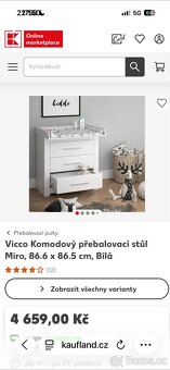 Přebalovací komoda - 2