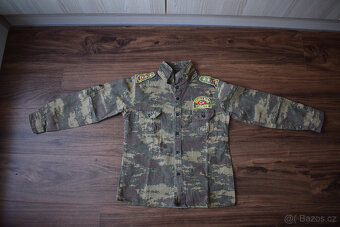 Maskáčový set vel. 122-128 - 2