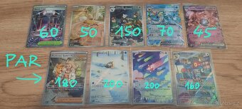 Pokémon karty hity + EX - 2