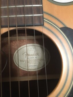Akustická kytara Fender Dg-10ce ns - 2