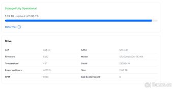 HDD SEAGATE 2TB Seahawk Surveillance - 2