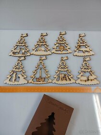 Vánoční ozdoby z překližky - 2