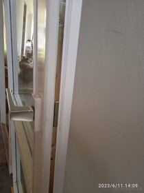 Balkonové dveře dřevěné - 2
