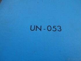 UN 053 katalog součástek a náhradních dílů za 1.500 - 2