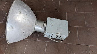 Stavební/průmyslová závěsná retro lampa, 230 V - 2