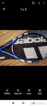 Tenisová raketa Babolat prodám. - 2