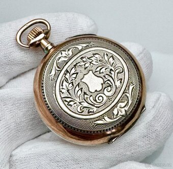 STŘÍBRNÉ KAPESNÍ HODINKY LUC - LOUIS ULYSSEN CHOPARD - 2