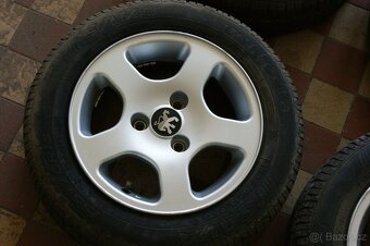 4ks alu original vozy Fo Peugeot Citroen - 2