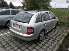DÍLY Fabia 1 Combi face 2006, 1.4 16V BKY, stříbrná - 2