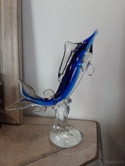 Murano - skleněná ryba - 2