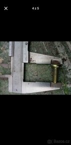 Navařovací kadmiované ocelové šrouby M6x20 mm - 2